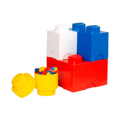 Paquete Multiple Bloques Para Almacenar 4 Piezas LEGO Multicolor 36x26 ...