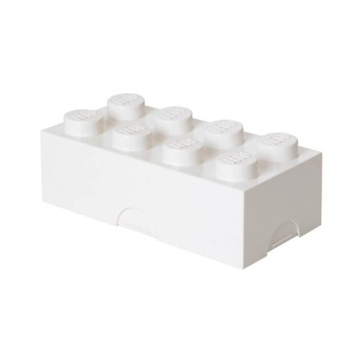 Caja clasica para Almacenar LEGO Brick 8 rojo 2 piezas 7.50x10x19.80 cm