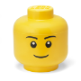 Cabeza grande LEGO niño amarillo 27.10x24x24 cm