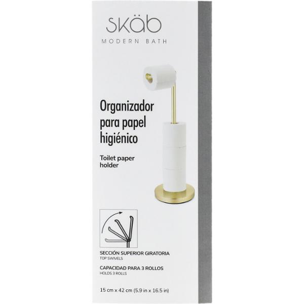 Biscottini Hangende badkamerkast van hout en glas, 63 x 12 x 48,5 cm, wandvitrine voor badkamer en keuken, witte vitrine voor wasmiddel, ruimtebesparend