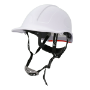 CASCO BLANCO ASSEMBLER JYRSA AJUSTE DE MATRACA, REFLEJANTE, BARBOQUEJO Y AISLANTE TERMICO 2 PZ