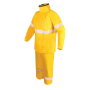 CONJUNTO IMPERMEABLE MOTOCICLISTA COLOR AMARILLO