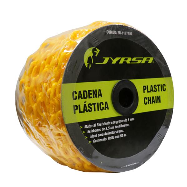CADENA PLÁSTICA COLOR AMARILLO