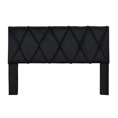CABECERA KING SIZE DE MADERA NEGRO