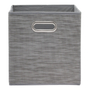 CUBO ORGANIZADOR DE TESLIN 28 X 27 X 27 CM GRIS