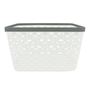 GAVETA DE PLÁSTICO 21.5 X 35.5 X 26.5 CM BLANCO