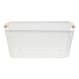 GAVETA DE METAL 15 X 36.5 X 23 CM BLANCO