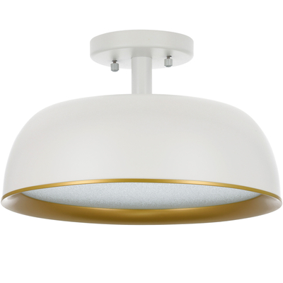 LÁMPARA DE TECHO LED 19.81 X 33.02 CM BLANCO