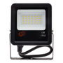 REFLECTOR PARA EXTERIOR NEGRO MATE 1 LUZ BLANCA NEUTRA