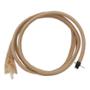 CABLE TEXTIL CALIBRE 18 BEIGE