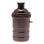 SOQUET CON SWITCH 7 X 3.4 CM CAFÉ LAMPER