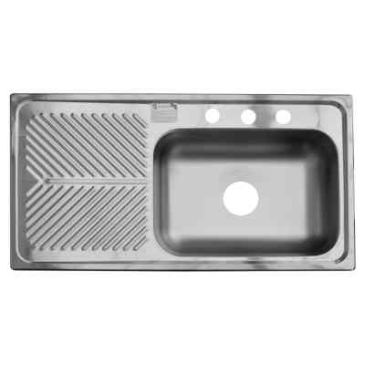 TARJA EB 1 TINA C/ ESCURRIDOR IZQUIERDO 101 X 54 CM EMPOTRAR