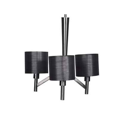 COLAGNTE 3 LUCES PANTALLA COLOR GRIS