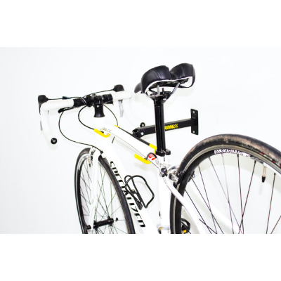 portabicicletas / gancho de pared de madera / almacenamiento de bicicletas  / soporte vertical para bicicletas