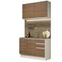 COCINA INTEGRAL MADESA GLAMY SIN MESÓN DE ACERO 120 CM