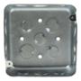 CAJA GALVANIZADA CUADRADA DE 5 X 5 PULGADAS (12 X 12 CM)