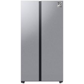 samsung refrigerador bespoke samsung sbs 28 pies rs28cb70naqlem. incluye paneles acabado acero
