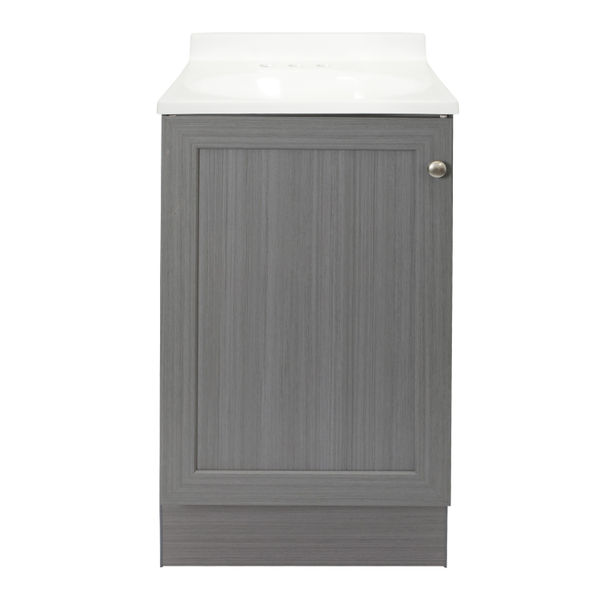 MUEBLE PARA BAÑO DE PISO STOCKTON 19" OLMO GRIS CON LAVABO