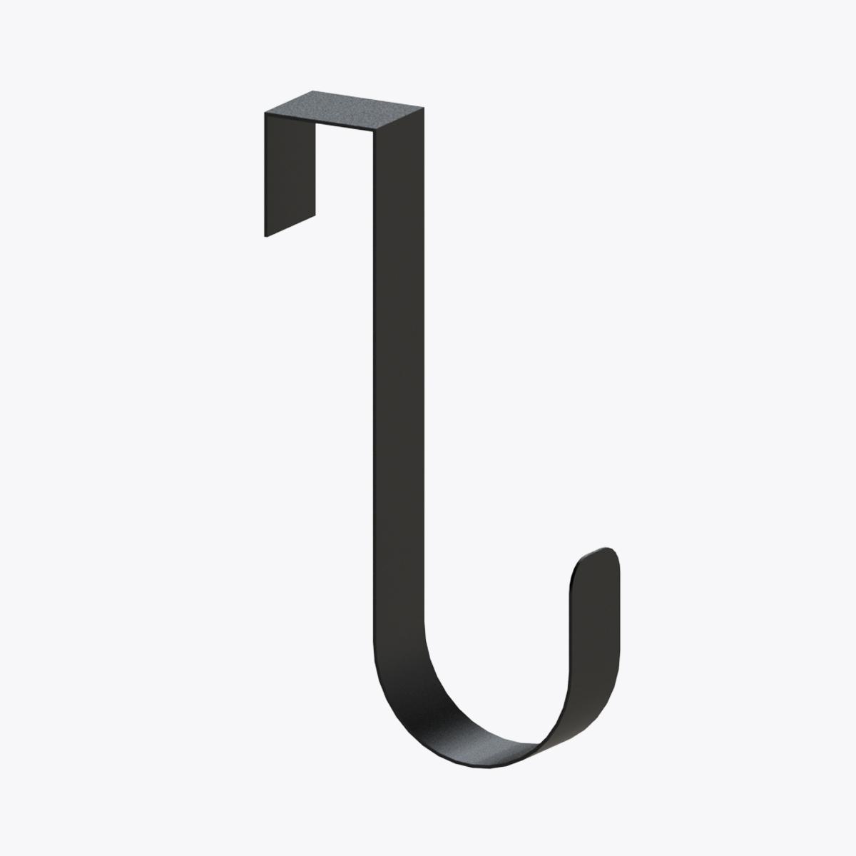 Perchero over the door sencillo negro