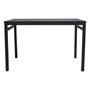 MESA DE COMEDOR 4 A 6 PERSONAS 120X70X76.5CM NEGRO