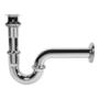 TRAMPA PARA LAVABO 1 1/4 DE PULGADA PLATA