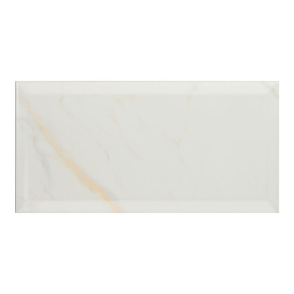 MURO CERÁMICO TARENTO 15 X 30 CM BEIGE TIPO MÁRMOL CAJA CON 0.99 M2