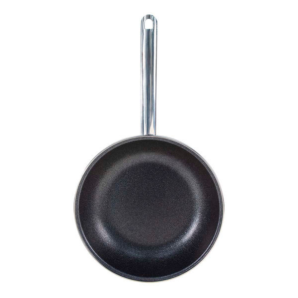 SARTÉN CON TAPA VITA 24CM ACERO VITRIFICADO ROJO