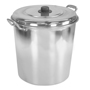 VAPORERA CON TAPA VASCONIA DE 34CM DE ALUMINIO