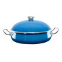 ARROCERA VITA DE 28CM DE ACERO VITRIFICADO AZUL