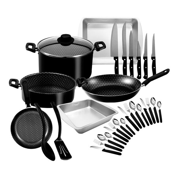 BAT DE COCINA 31 PZS EKCO CLASSIC CON ANTIAD ALU