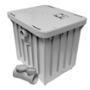 TRAMPA DE GRASA DE 47 X 44 X 59 CM GRIS COFLEX