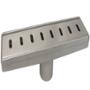 COLADERA LINEAL 10 X 30 X 6 CM PLATA COFLEX