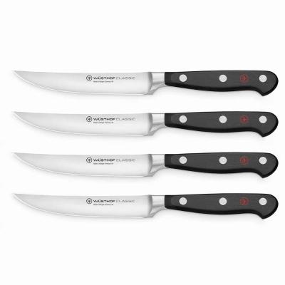 JGO 4 CUCHILLOS P/BISTEC CLASSIC, 20CM, WUSTHOF