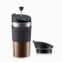 JUEGO TERMO PRENSA DOBLE PARED NEGRO 350ML, BODUM
