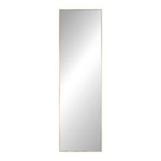 home & home espejo rectangular dorado / gunmetal 46x156x4cm