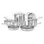 BATERÍA DE COCINA FOREVER STAINLESS STEEL 11 PZS