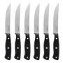 SET DE CUCHILLOS CON REMACHE PARA CARNE 6 PIEZAS