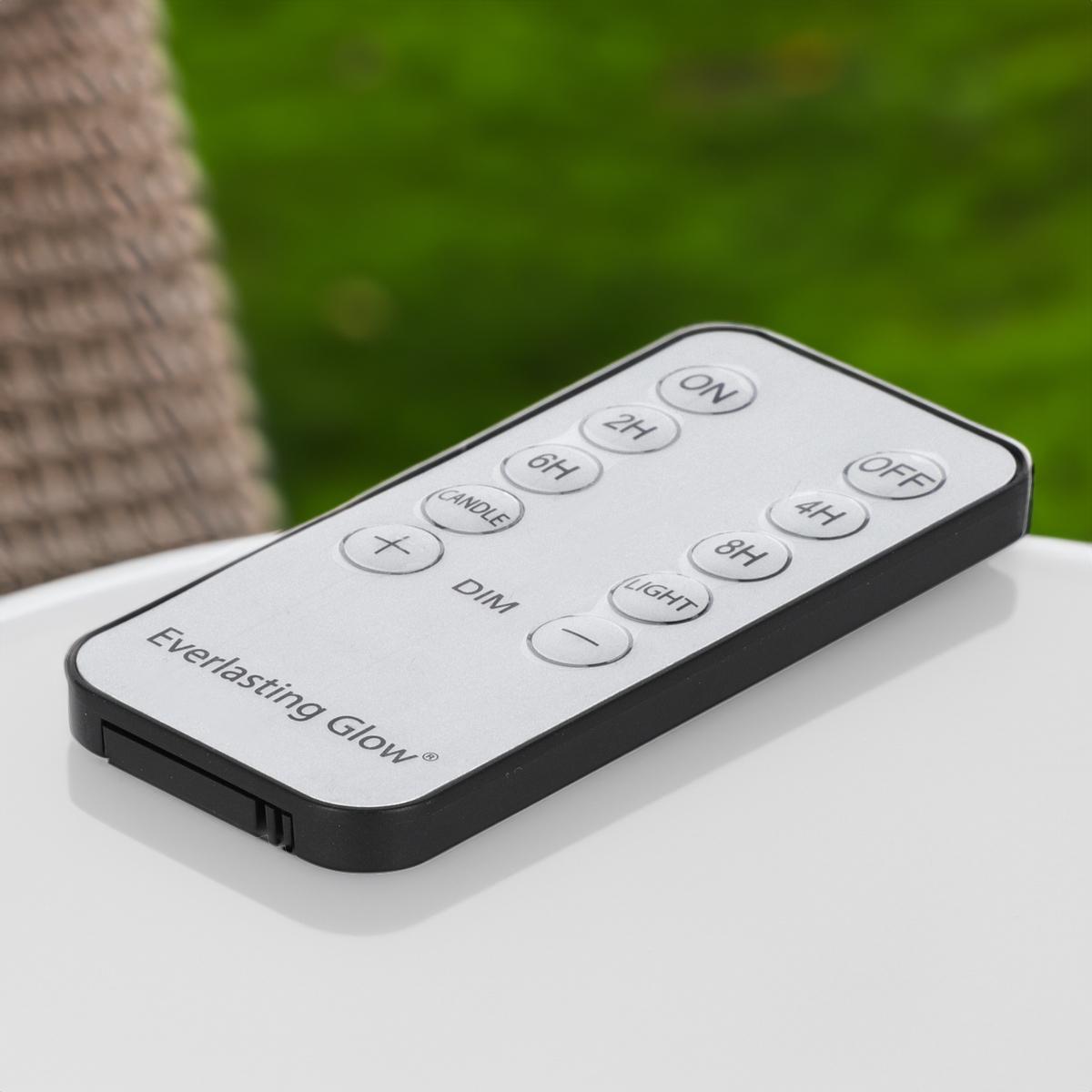 Control remoto para velas plata plástico