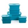 SET 7 CAJAS DE PLÁSTICO 1/55- 2/23 - 2/11- 2/6 LTS ECOLINE NEGRO