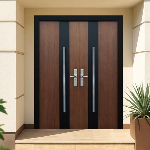 PUERTA DE SEGURIDAD RÍO DOBLE TABACO DERECHA