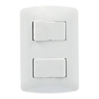 INTERRUPTORES SENCILLOS CON PLACA BLANCO LEVITON