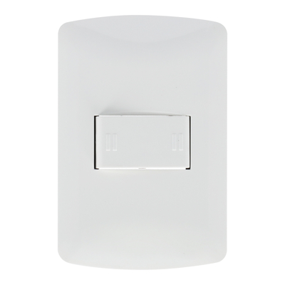INTERRUPTOR DE 3 VÍAS CON PLACA BLANCO LEVITON