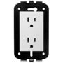 CONTACTO DÚPLEX SIN PLACA BLANCO LEVITON