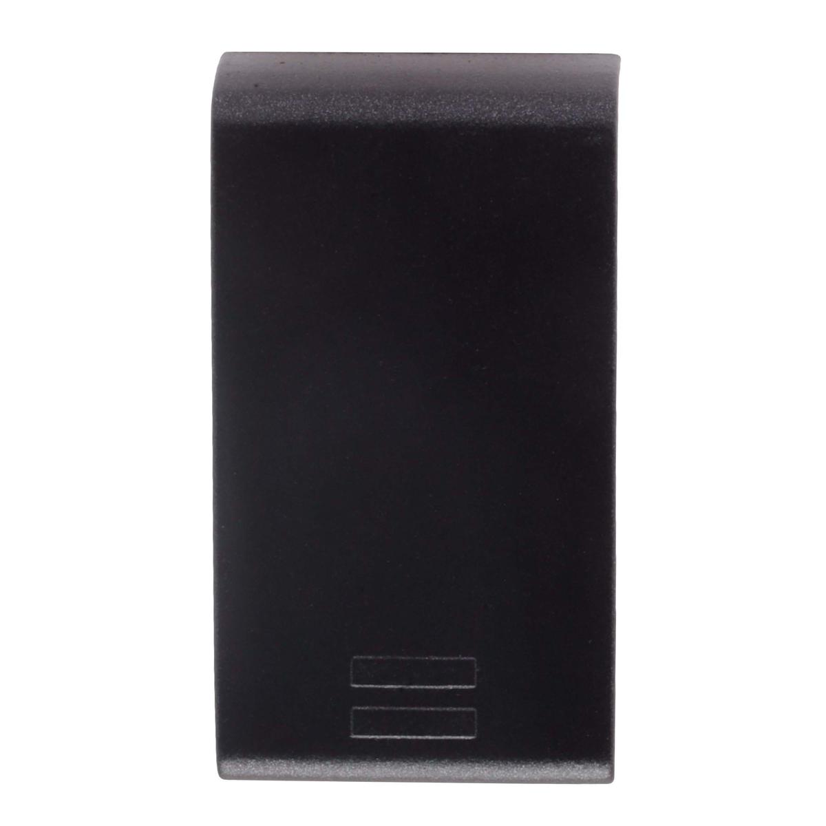 Interruptor sencillo grafito leviton