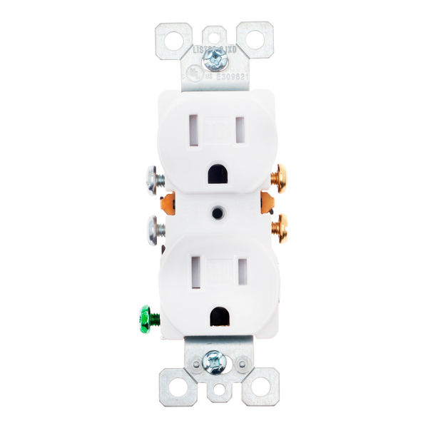 SALIDA DÚPLEX TR 15A 125V BLANCO