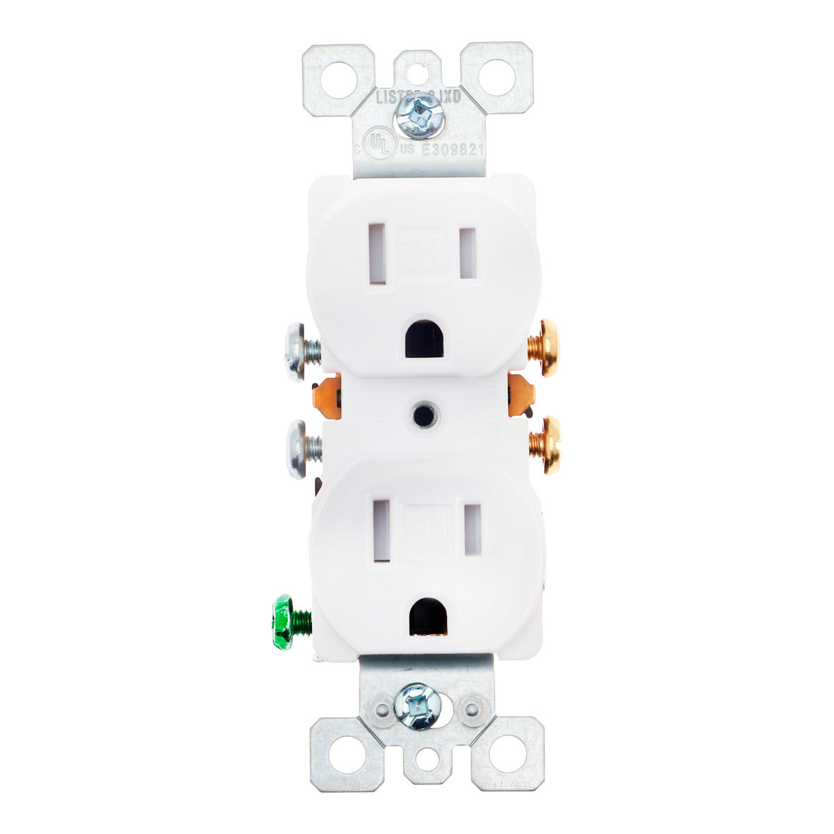 Salida dúplex tr 15a 125v blanco