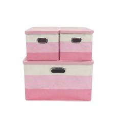 SET DE CAJAS PARA ALMACENAMIENTO NEGRO GREKA / ROSA GREKA MULTI