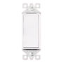 INTERRUPTOR DECORATIVO UNIPOLAR 15A 125V BLANCO
