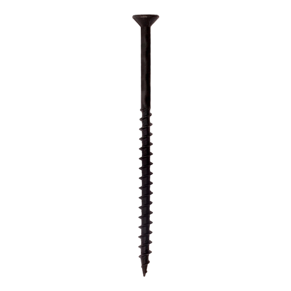 TORNILLO CABEZA PLANA 8 X 3 PULGADAS NEGRO 100 PIEZAS
