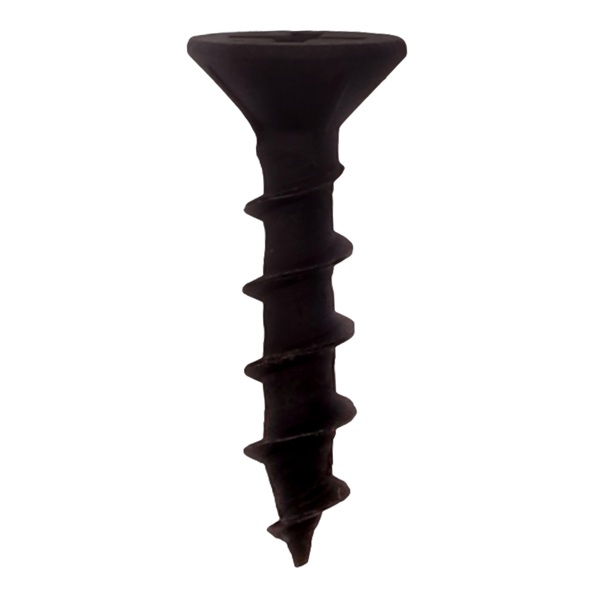 Tornillo cabeza plana 8 x 3/4 de pulgada negro 100 piezas